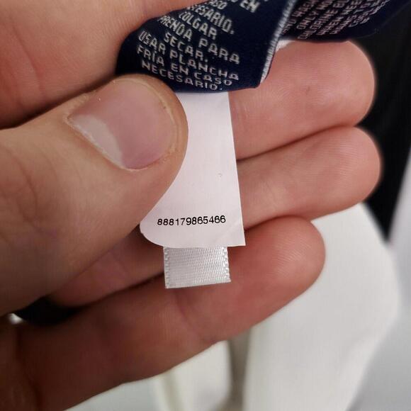 Chaps Dress Womens XL Knee Length Ruched Sides Stretchy Colorblock Classy Office - Picture 8 of 10